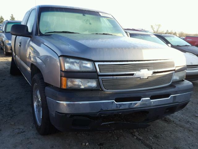 1GCEC19T56Z153509 - 2006 CHEVROLET SILVERADO GRAY photo 1