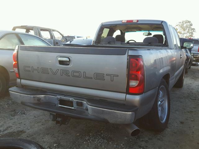 1GCEC19T56Z153509 - 2006 CHEVROLET SILVERADO GRAY photo 4