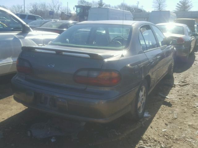 1G1NE52J62M517706 - 2002 CHEVROLET MALIBU LS 灰色 照片 4