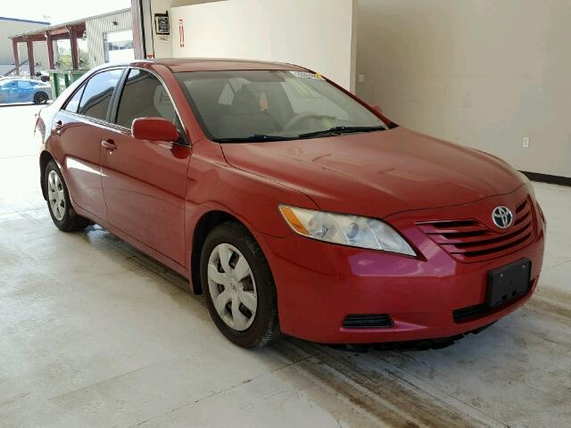 4T4BE46K08R034472 - 2008 TOYOTA CAMRY CE RED photo 1