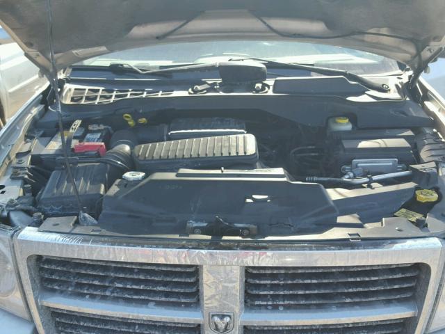 1D8HD48P57F524284 - 2007 DODGE DURANGO SL SILVER photo 7