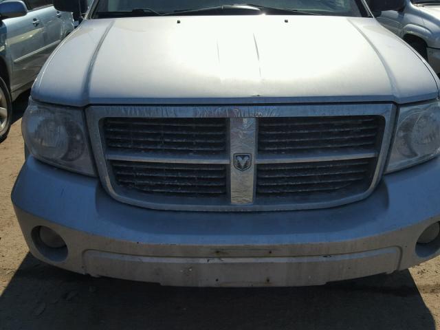 1D8HD48P57F524284 - 2007 DODGE DURANGO SL SILVER photo 9