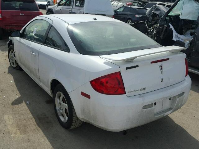 1G2AL18FX87331122 - 2008 PONTIAC G5 WHITE photo 3