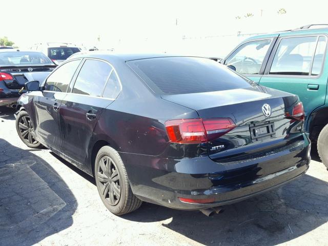 3VW2B7AJ7HM355577 - 2017 VOLKSWAGEN JETTA S 黑色 照片 3