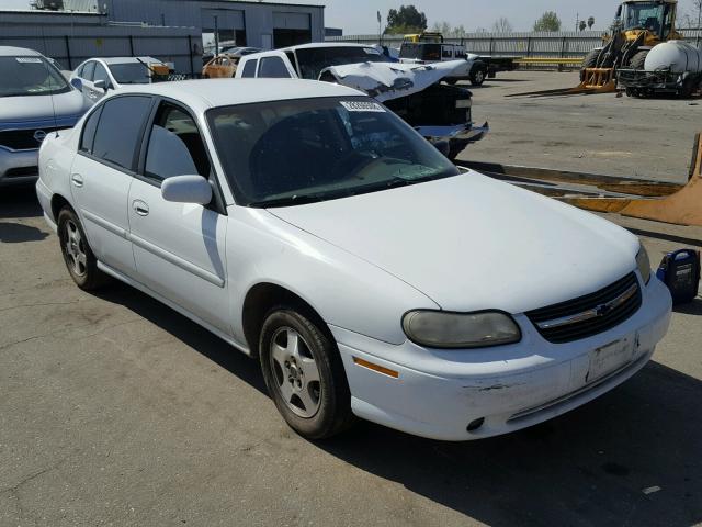 1G1NE52J43M520489 - 2003 CHEVROLET MALIBU LS WHITE photo 1