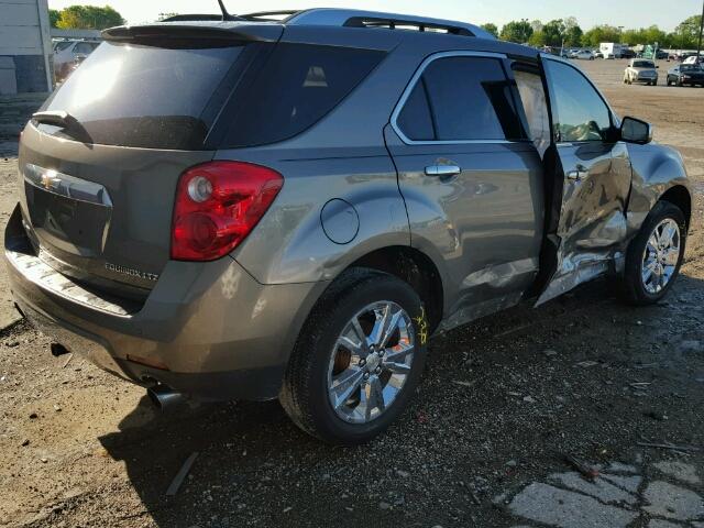 2CNFLGE53B6467093 - 2011 CHEVROLET EQUINOX SILVER photo 4