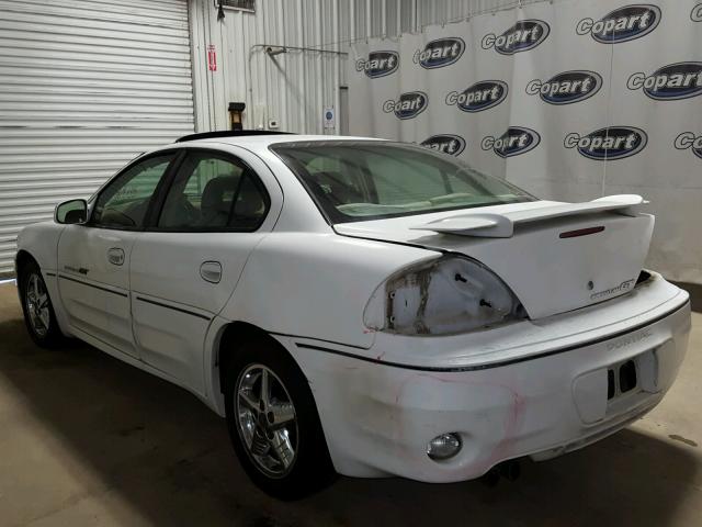 1G2NW52E5YM739514 - 2000 PONTIAC GRAND AM G WHITE photo 3