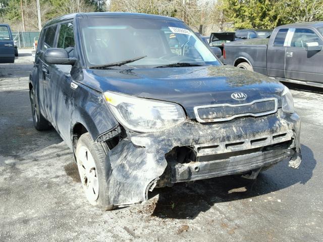 KNDJN2A21G7258479 - 2016 KIA SOUL BLACK photo 1