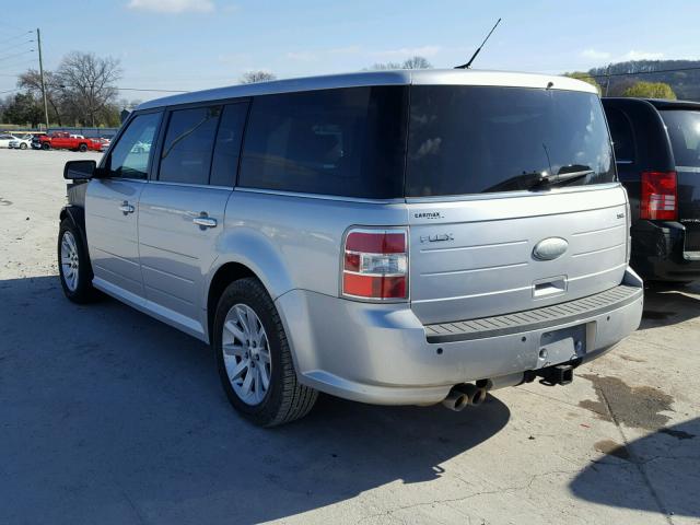 2FMGK5CC4CBD15992 - 2012 FORD FLEX SEL SILVER photo 3