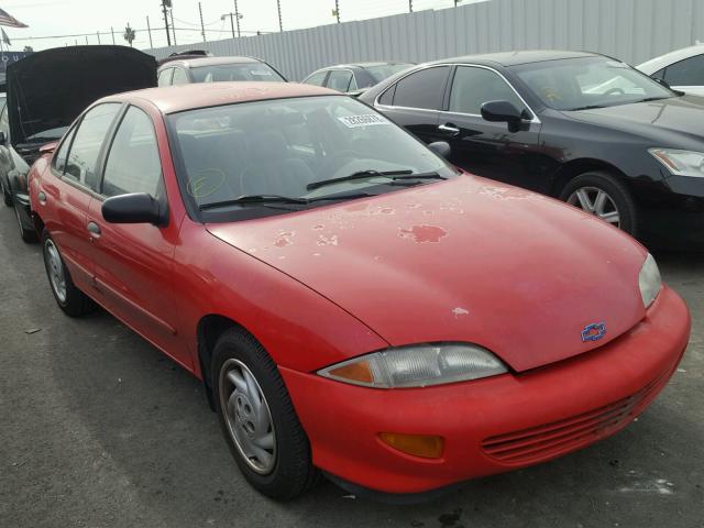 1G1JF524XX7133276 - 1999 CHEVROLET CAVALIER L RED photo 1