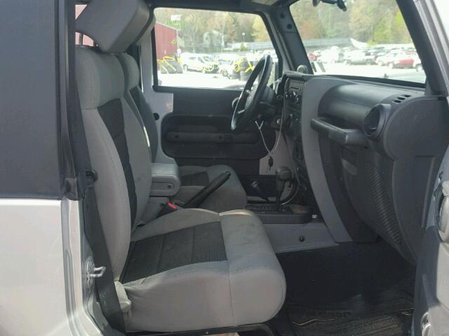 1J4AA2D15AL152575 - 2010 JEEP WRANGLER S SILVER photo 5