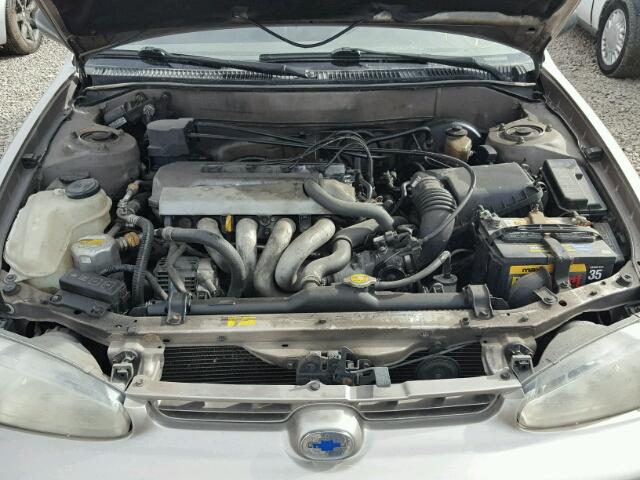 1Y1SK5287XZ405261 - 1999 CHEVROLET GEO PRIZM 金色 照片 7