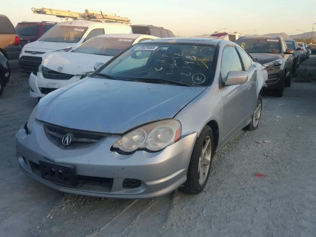 JH4DC53014S002348 - 2004 ACURA RSX TYPE-S SILVER photo 2