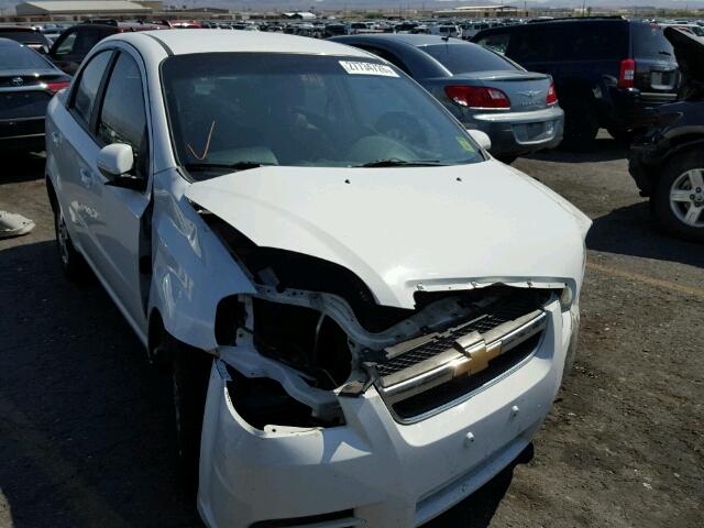 KL1TD5DEXBB165766 - 2011 CHEVROLET AVEO LS 白色 照片 1