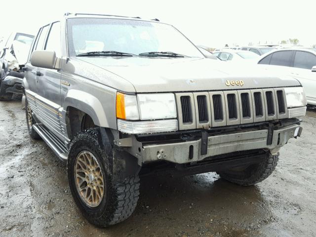 1J4GZ78Y7SC649300 - 1995 JEEP GRAND CHER TAN photo 1