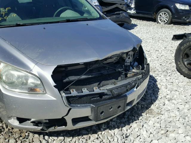 1G1ZG57B68F168430 - 2008 CHEVROLET MALIBU LS SILVER photo 10