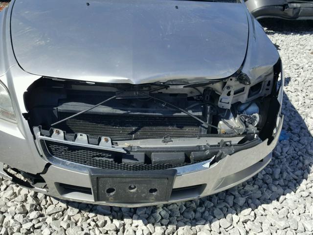 1G1ZG57B68F168430 - 2008 CHEVROLET MALIBU LS SILVER photo 9