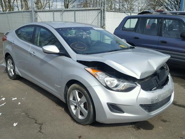 KMHDH4AE9BU128255 - 2011 HYUNDAI ELANTRA GL SILVER photo 1