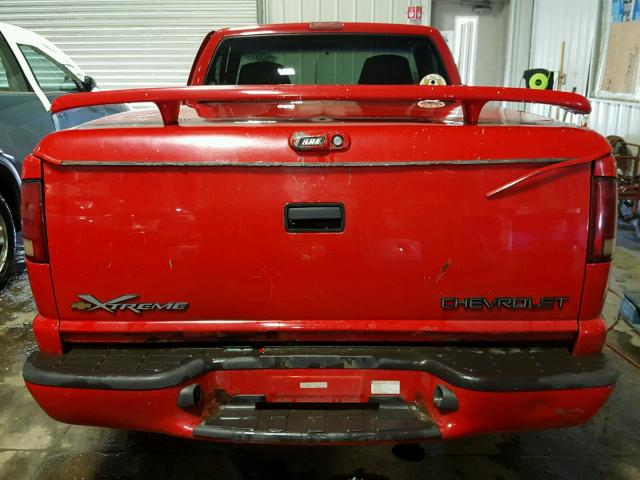 1GCCS1446Y8137354 - 2000 CHEVROLET S TRUCK S1 RED photo 10