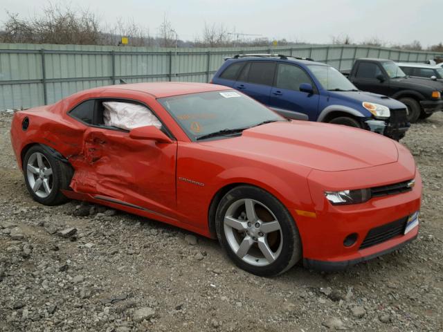 2G1FE1E35F9293938 - 2015 CHEVROLET CAMARO LT RED photo 1