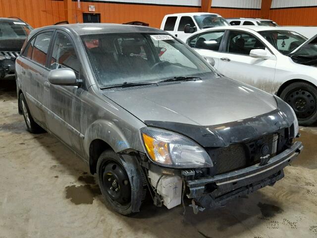 KNADH5A3XA6706047 - 2010 KIA RIO LX Մոխրագույն լուսանկար 1