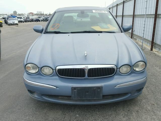 SAJEA51D23XC99119 - 2003 JAGUAR X-TYPE 2.5 BLUE photo 9