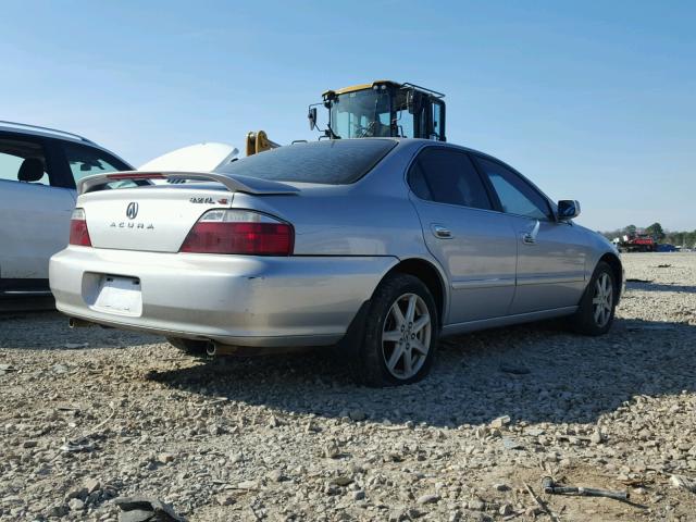 19UUA56923A072562 - 2003 ACURA 3.2TL TYPE SILVER photo 4