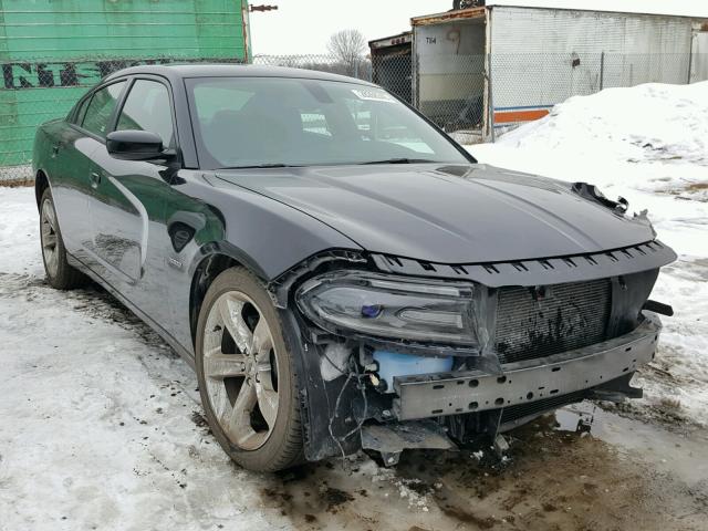 2C3CDXCT6JH150132 - 2018 DODGE CHARGER R/ BLACK photo 1