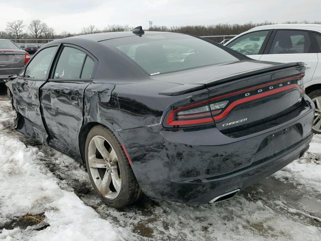 2C3CDXCT6JH150132 - 2018 DODGE CHARGER R/ BLACK photo 3