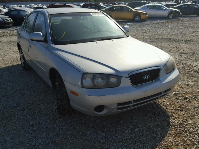 KMHDN45D53U676720 - 2003 HYUNDAI ELANTRA GL SILVER photo 1