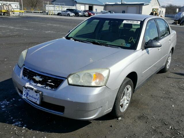 1G1ZS58F77F250956 - 2007 CHEVROLET MALIBU LS SILVER photo 2