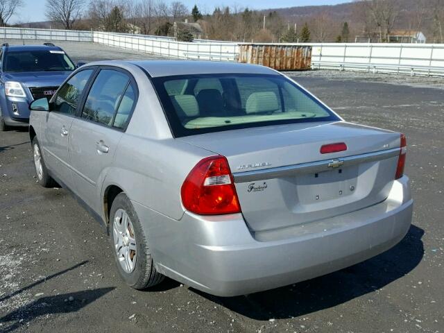 1G1ZS58F77F250956 - 2007 CHEVROLET MALIBU LS SILVER photo 3