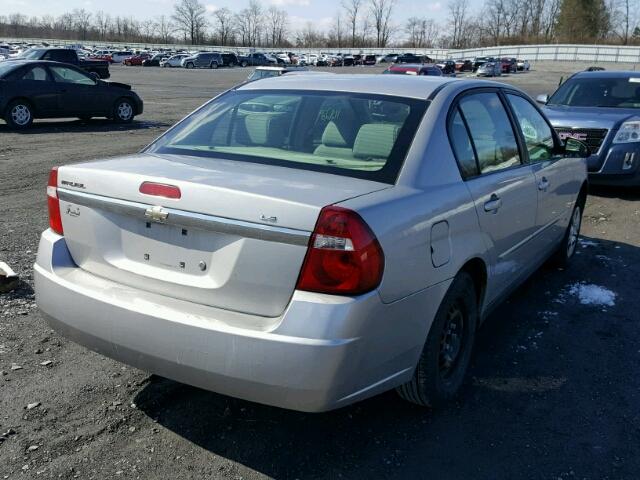 1G1ZS58F77F250956 - 2007 CHEVROLET MALIBU LS SILVER photo 4