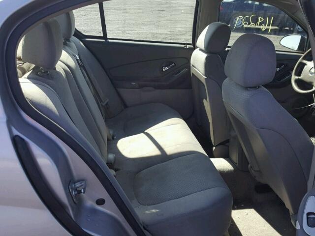 1G1ZS58F77F250956 - 2007 CHEVROLET MALIBU LS SILVER photo 6