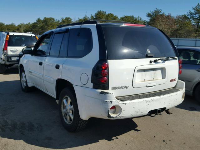 1GKDT13S232354658 - 2003 GMC ENVOY WHITE photo 3