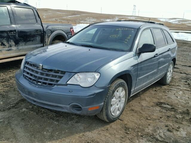 2A8GM48LX7R185952 - 2007 CHRYSLER PACIFICA GREEN photo 2