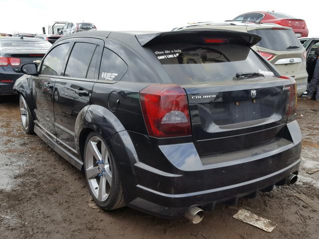 1B3HB68F98D675232 - 2008 DODGE CALIBER SR BLACK photo 3