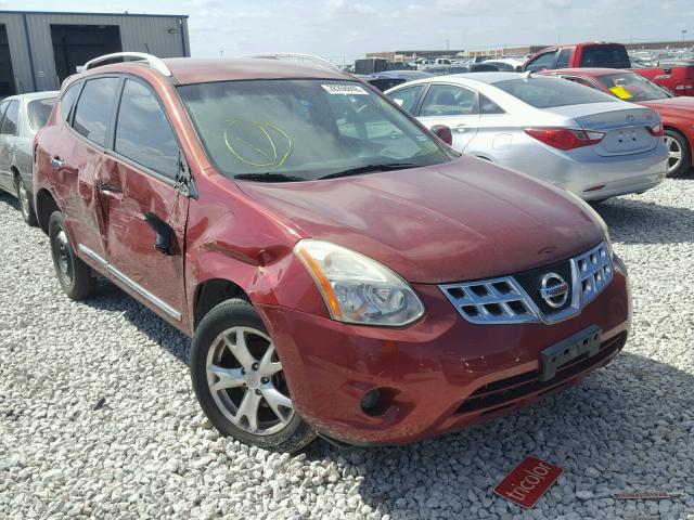 JN8AS5MT4BW152822 - 2011 NISSAN ROGUE S RED photo 1