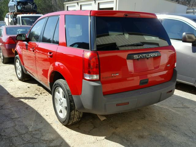 5GZCZ53425S829161 - 2005 SATURN VUE RED photo 3