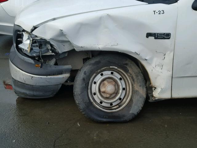 1FTZF1727YNB21870 - 2000 FORD F150 WHITE photo 9