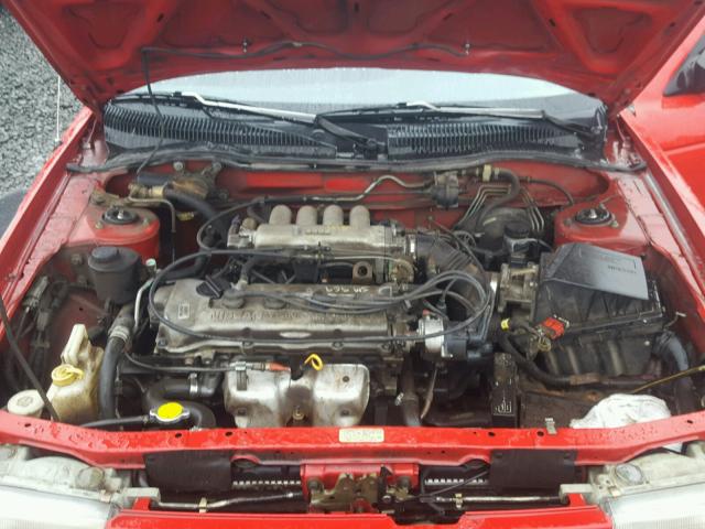 1N4EB31P0RC845882 - 1994 NISSAN SENTRA E RED photo 7