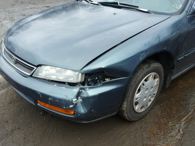 1HGCD5682VA188213 - 1997 HONDA ACCORD VAL GREEN photo 9