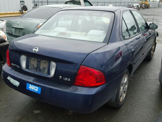 3N1CB51DX6L576280 - 2006 NISSAN SENTRA 1.8 BLUE photo 4