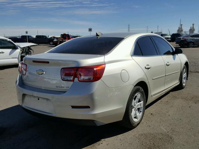 1G11B5SL3FF291742 - 2015 CHEVROLET MALIBU LS GOLD photo 4