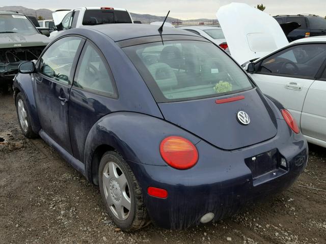 3VWDD21C81M462795 - 2001 VOLKSWAGEN NEW BEETLE 蓝色 照片 3