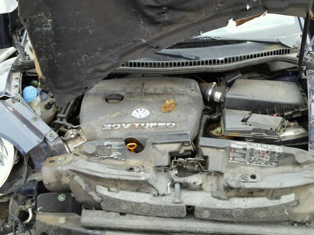 3VWDD21C81M462795 - 2001 VOLKSWAGEN NEW BEETLE 蓝色 照片 7