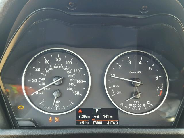 WBXHT3C39G5E54106 - 2016 BMW X1 XDRIVE2 BLACK photo 8