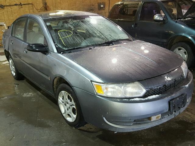 1G8AJ52F54Z198697 - 2004 SATURN ION LEVEL GRAY photo 1