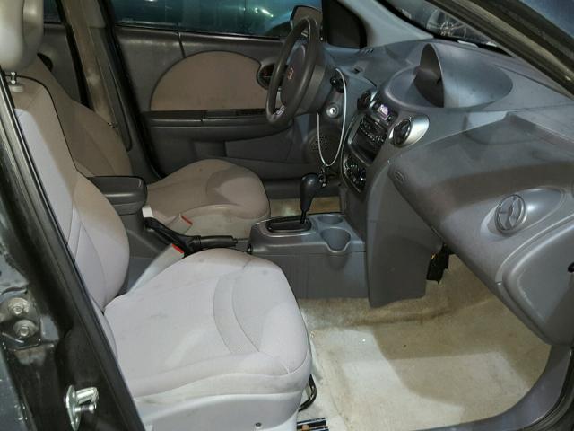 1G8AJ52F54Z198697 - 2004 SATURN ION LEVEL GRAY photo 5