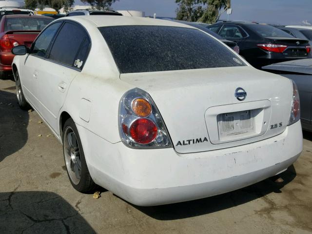 1N4AL11D73C141269 - 2003 NISSAN ALTIMA BAS WHITE photo 3